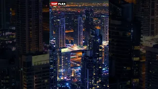 Luxurious Night View in Dubai One Night in Dubai #dubai #trending #shorts #viral