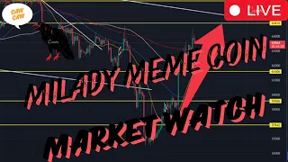 MILADY MEME COIN  JASMY COIN  BTC  $NFK  CAW  CRONOS  DEFI    MARKET WATCH    ***WE ARE LIVE***