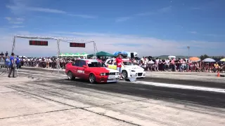 BMW E30 2.5 N/A vs OPEL CORSA TURBO