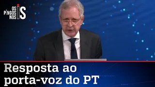 Augusto Nunes: Porta-voz do PT disfarçado de comentarista esportivo não merece ter o nome citado