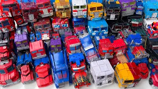 Mono Ú Òa – Tổng Hợp Optimus Prime – Xe Cảnh sát, xe cứu hỏa & Máy múc cần cẩu