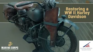 Harley Davidson Model 42 WLA: Restoring Marine Corps Artifacts