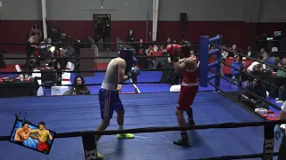 Novice 2 Nationals: Blue Corner 17yr Old Novice Boxer 1st Fight w/ Pugilism Company | USA Boxing