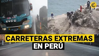 Las CARRETAS PELIGROSAS del Perú, además de Pasamayo