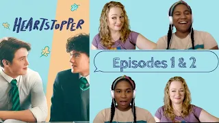 THESE BOYS ARE PRECIOUS!! WE WATCH HEARTSTOPPER EPISODES 1 & 2 (REACTION AND COMMENTARY)