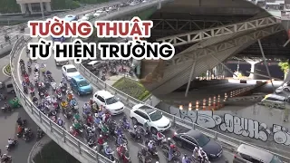 Dân Sài Gòn khóc thét vì kẹt xe do sập mái che ở hầm Thủ Thiêm