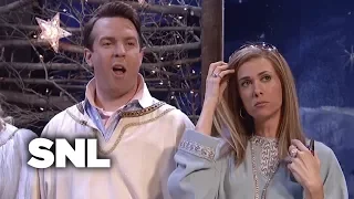 Two A-Holes in a Live Nativity Scene - SNL
