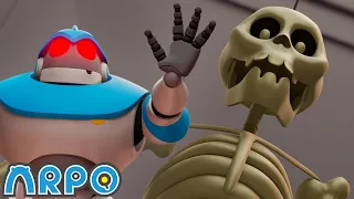 Arpo Robot Babysitter | Arpo's Evil Twin | Funny Cartoons for Kids | Arpo the Robot