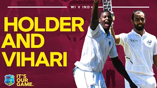 Jason Holder Takes 5-77 & Hanuma Vihari Hits 111 | Windies v India | Test Innings Highlights 2019