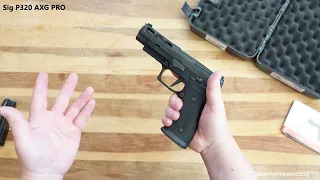 Vorstellung Sig P320 AXG Pro Kaliber 9mm Luger