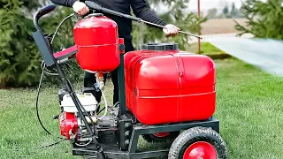 Making 200cc mobile pressure washer