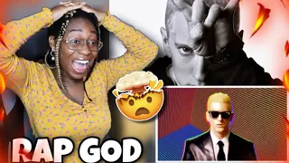 FIRST TIME REACTING TO EMINEM- RAP GOD (AMERICAN RAPPER BETTER THAN UK RAPPERS?!)| Favour