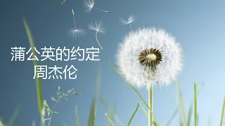 周杰伦 - 蒲公英的约定 （歌词版）~ Jay Chou - Dandelion's promise (Music Lyrics)