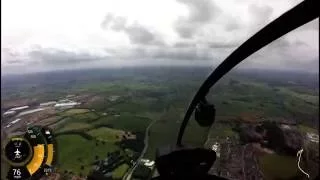 Helicopter Flight Training - Navigation flight to Sywell