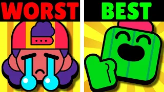 EVERY Brawler Ranked "WORST" to "BEST" by Rarity!