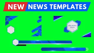 Latest News Templates | New News Template | News Lower Thirds | News Template for Mobile