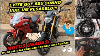 DICAS PARA COMPRAR MOTO DE ALTA CILINDRADA USADA... O que olhar na hora da compra?