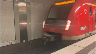S-Bahn Rhein-Main Linie S9 Mitfahrt von Offenbach-Ledermuseum nach Frankfurt-Hauptwache