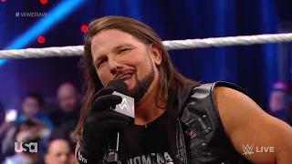 Aj Styles confronts Omos in Miz TV (Full Segment)