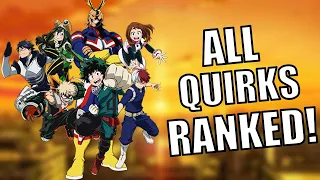 Every Quirk from Class 1A Ranked! ⎮A My Hero Academia Season 5 Discussion