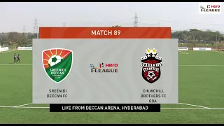 Sreenidi Deccan FC 3-0 Churchill Brothers | Hero I-League 2022-23 | Full Highlights