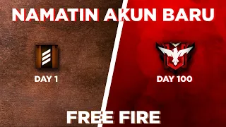 100 Pertandingan Namatin Free Fire Di Akun Baru Sampe Ke Titik Master ! Push Your Limit Free Fire