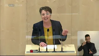 2020-05-27 113 Olga Voglauer Die Grünen   Nationalratssitzung vom 27 05 2020