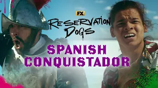 Bear Meets a Spanish Conquistador - Scene | Reservation Dogs | FX