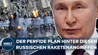 PUTINS KRIEG: Doppeltes Signal! Der perfide Plan hinter den russischen Raketenangriffen auf Kiew
