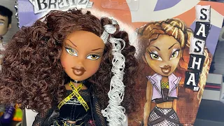 new design?? bratz pretty n punk sasha doll review and unboxing