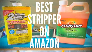 BEST Paint Stripper on AMAZON!!! | 2 Minute Remover vs. CitriStrip