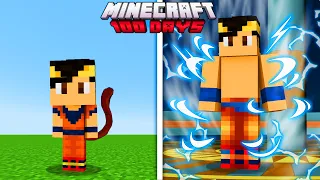 SOBREVIVI 100 DIAS no MUNDO de DRAGON BLOCK DEUSES no Minecraft - O FILME