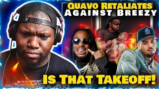 Quavo - Over Hoes & B*tches (Chris Brown Diss) | Reaction