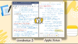 Apple Notes vs Goodnotes 5 | Not even close!