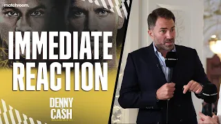 Eddie Hearn Reacts To Canelo/Oscar Beef, Ryan Garcia's Drug Test, Tank's Tweet & Denny Vs Cash