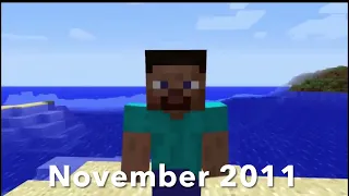 The Evolution of Minecraft 2009 - 2022