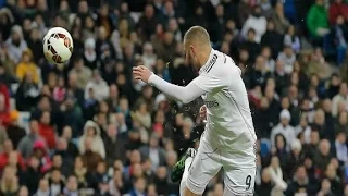 Benzema's Fantastic Backheel Volley (This Doesn't Happen Every Day!)