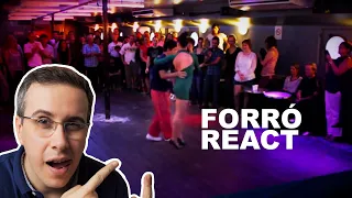 Itaunas roots forro style in Paris - Marcio Juruna & Sarah Lutz | Forró dance demonstration reaction