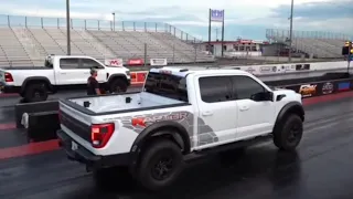 Raptor R vs Trx Drag Race