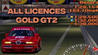 All Licences GOLD in Gran Turismo 2. Was it really that difficult?