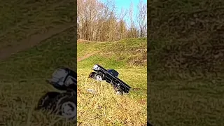 Traxxas TRX 4 K10 Hillclimbing #shorts #trx4