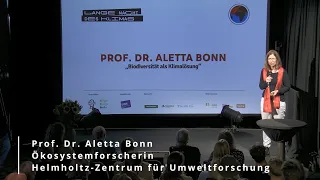 Lange Nacht des Klimas 2023: Prof. Dr. Aletta Bonn vom Helmholtz-Zentrum für Umweltforschung