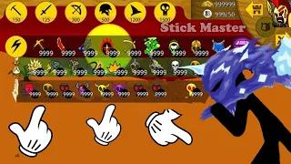 MAXIMUM 8888 ICE GIANT CAN DESTROY ALL BOSSES SO POWER ENDLESS | STICK WAR LEGACY | STICK MASTER