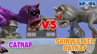 Catnap vs Skinwalker Catnap | Horror vs Skinwalker Horror [S1E9] | SPORE