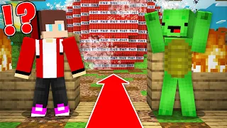 JJ PRO vs Mikey NOOB COMPETE in TNT BATTLE in Minecraft Maizen