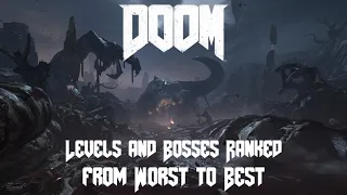 Ranking the Levels and Bosses of DOOM from Worst to Best