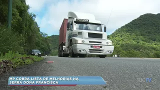 MP cobra lista de melhorias na Serra Dona Francisca