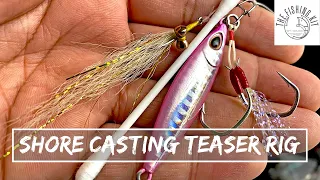 HOW TO ALWAYS CATCH | SHORE JIGGING TEASER RIG - SHORE JIGGING TRICK