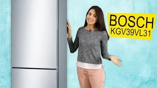 BOSCH KGV39VL31 - Обзор Стильного Двухкамерного Холодильника