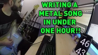 Writing & Recording A Metal Song In Under An Hour